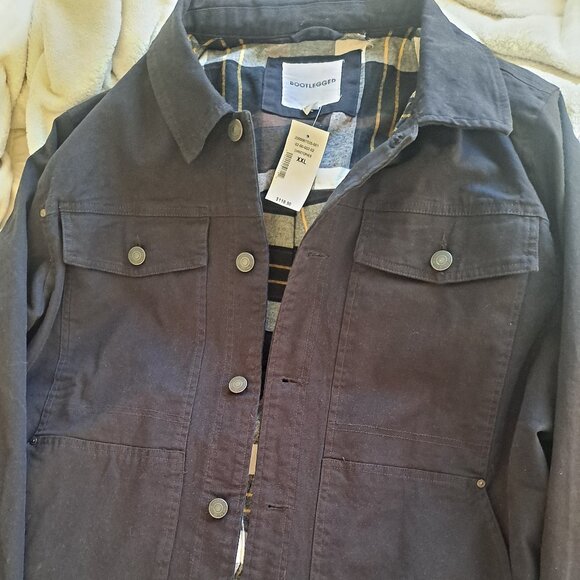 Bootleggers Men's Jacket (Black) - Picture 1 of 4